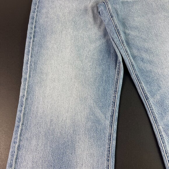 American Eagle Jeans Women's 38x32* High Rise Baggy Dad Light Blue Denim Tag 18R - Picture 4 of 16